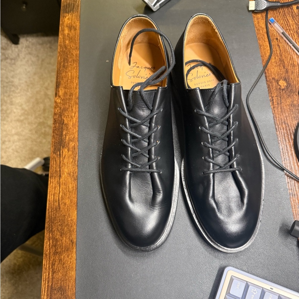 Jacques Soloviere EDOUARD BLACK size 45 - Picture 3 of 11